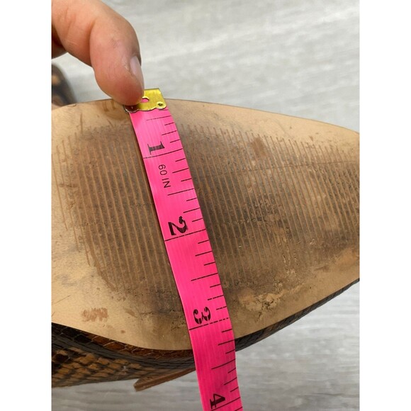 J. Crew Brown Heels with Chunky Block Design - Picture 11 of 12